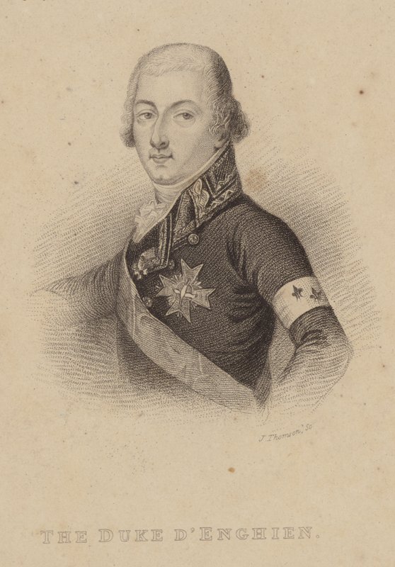 Portræt af Louis Joseph, Prince of Conde af English School