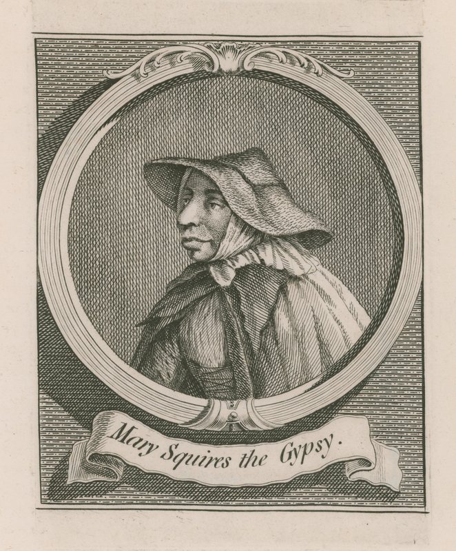 Portræt af Mary Squires af English School
