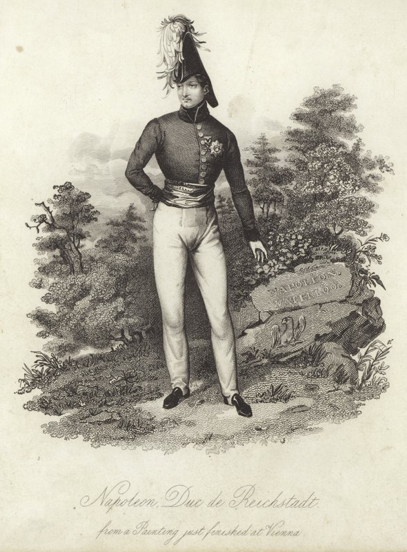 Portræt af Napoleon II af English School