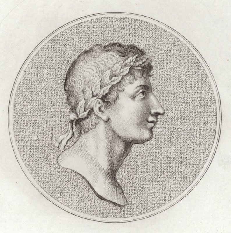 Portræt af Ovid af English School