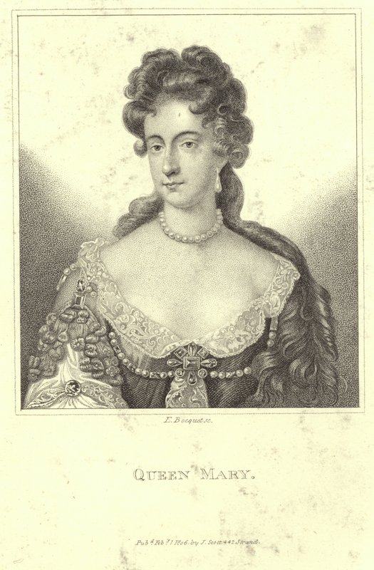 Portræt af dronning Mary I af England og Irland af English School