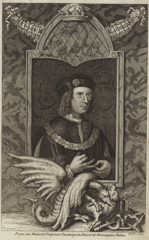 Portræt af Richard III af England af English School