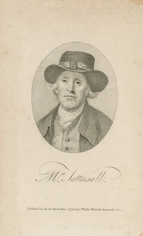 Portræt af Richard Tattersall af English School