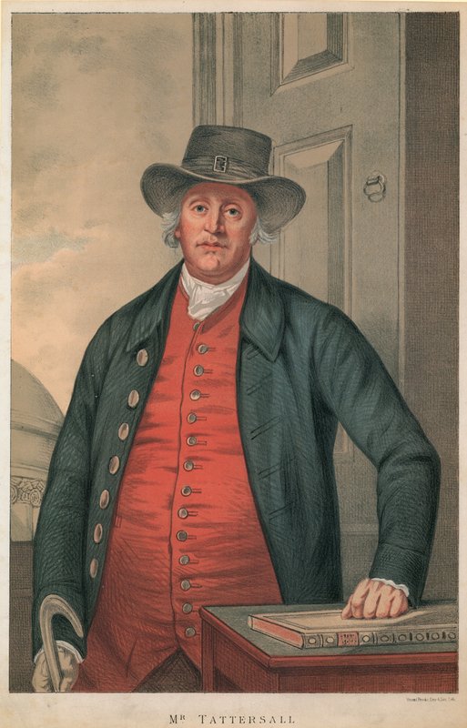 Portræt af Richard Tattersall af English School
