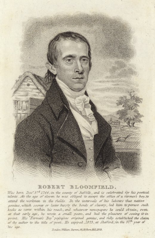 Portræt af Robert Bloomfield af English School