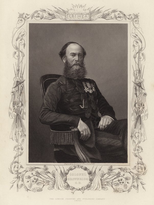 Portræt af Robert Brownrigg af English School