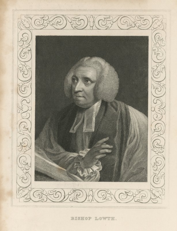 Portræt af Robert Lowth af English School
