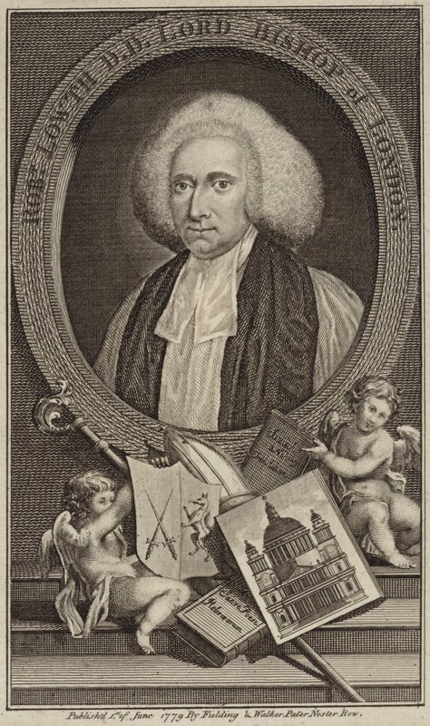 Portræt af Robert Lowth af English School