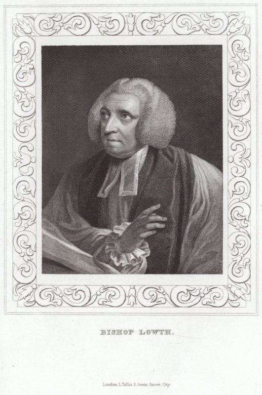 Portræt af Robert Lowth, biskop af London af English School