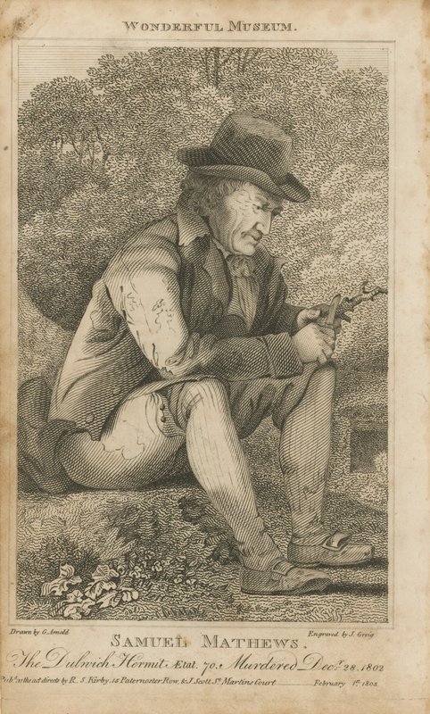 Portræt af Samuel Matthews af English School