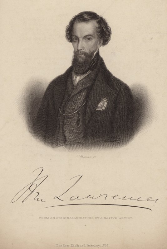 Portræt af Sir Henry Lawrence af English School