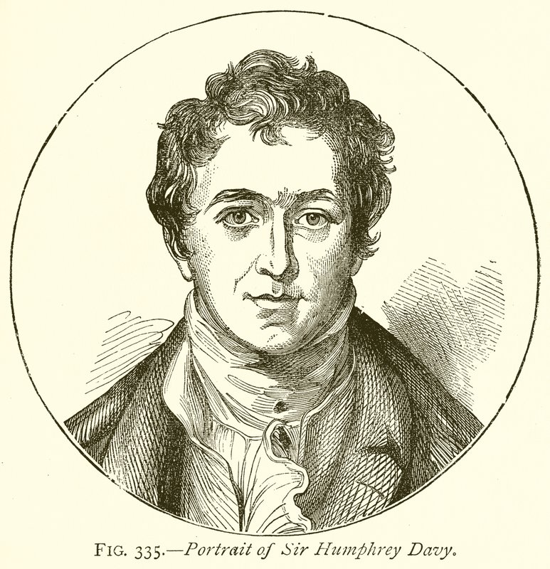 Portræt af Sir Humphrey Davy af English School