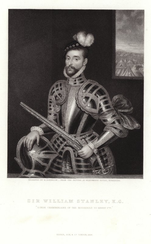 Portræt af Sir William Stanley af English School
