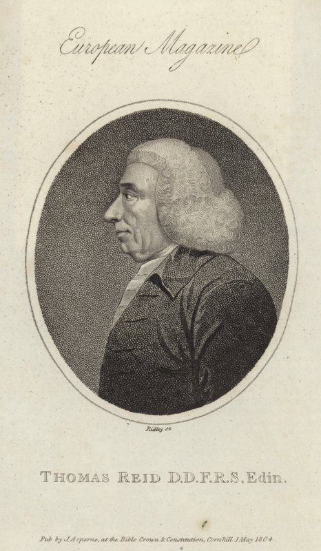 Portræt af Thomas Reid af English School