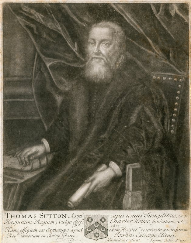 Portræt af Thomas Sutton af English School