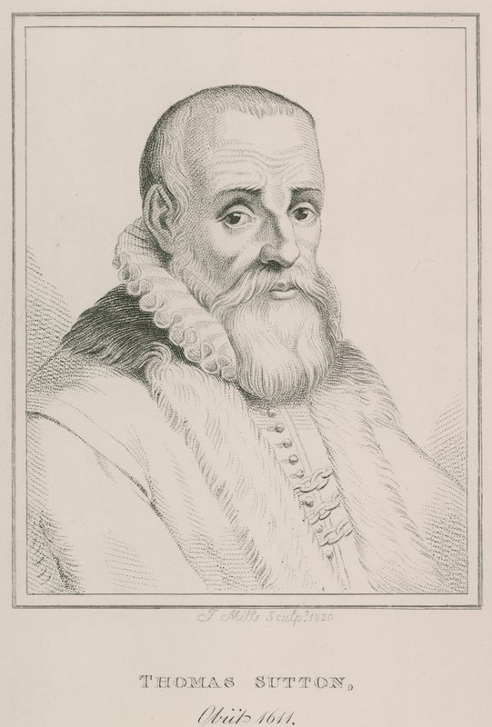 Portræt af Thomas Sutton af English School