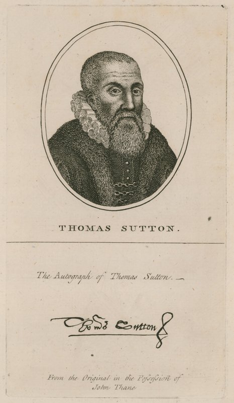 Portræt af Thomas Sutton af English School