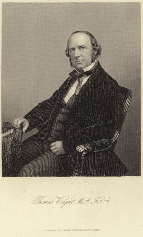 Portræt af Thomas Wright af English School