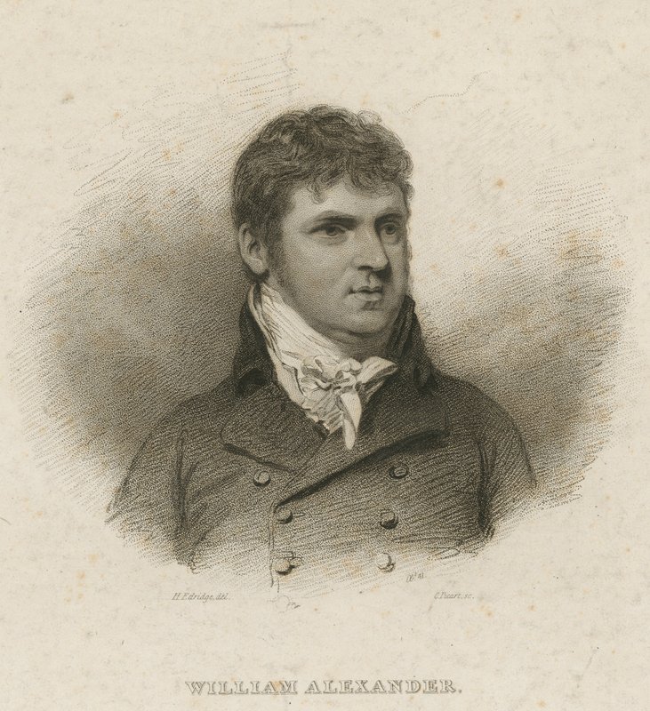 Portræt af William Alexander af English School