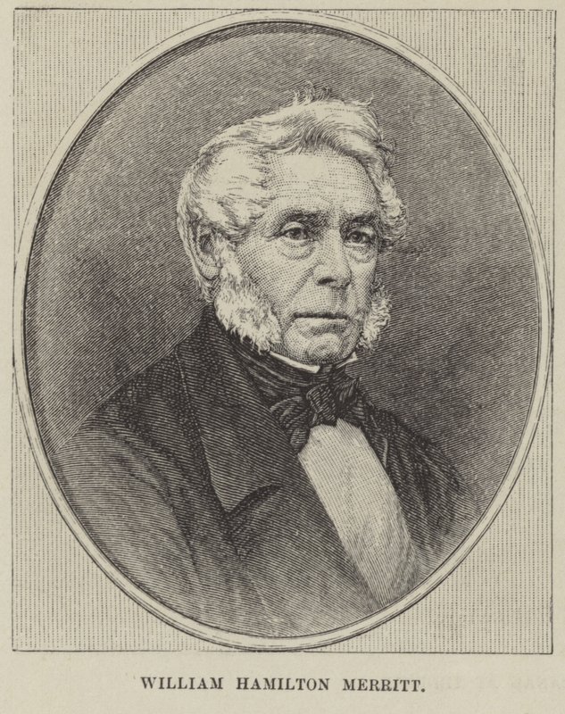 Portræt af William Hamilton Merritt af English School