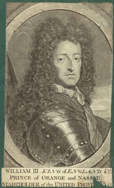 Portræt af William III, Prins af Orange af English School