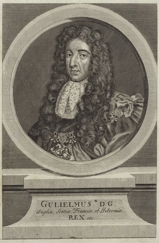 Portræt af William III af England af English School