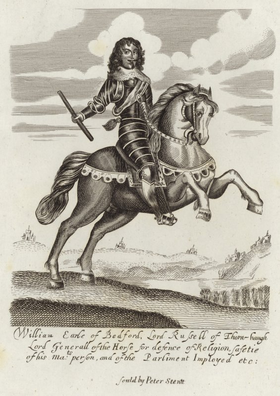 Portræt af William Russell af English School