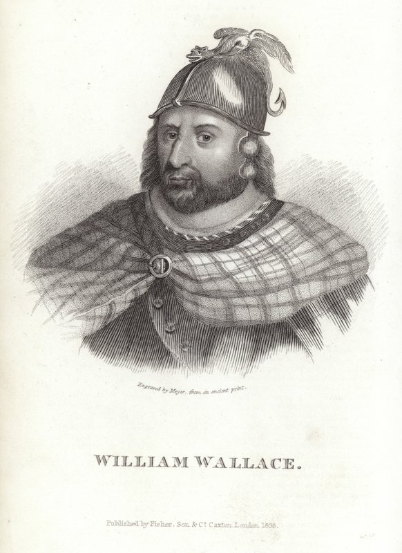 Portræt af William Wallace af English School