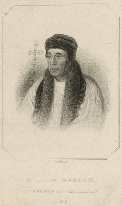 Portræt af William Warham af English School