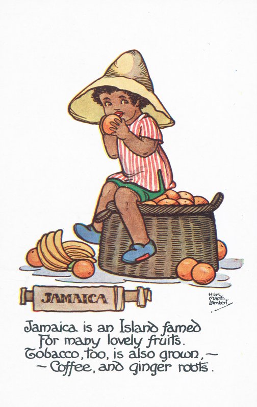 Postkort fra Jamaica af English School