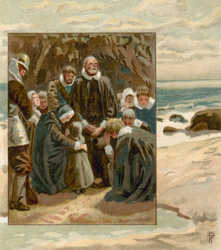 Pilgrimsfædrenes bønner af English School