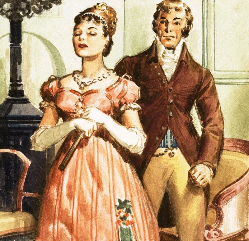 Stolthed og fordom Elizabeth og hr. Darcy af English School