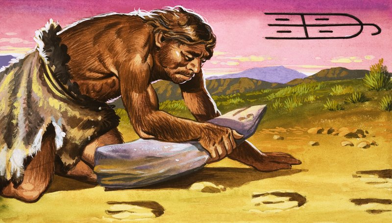 Primitiv mand 