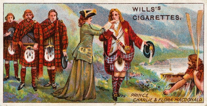 Prins Charlie og Flora Macdonald af English School