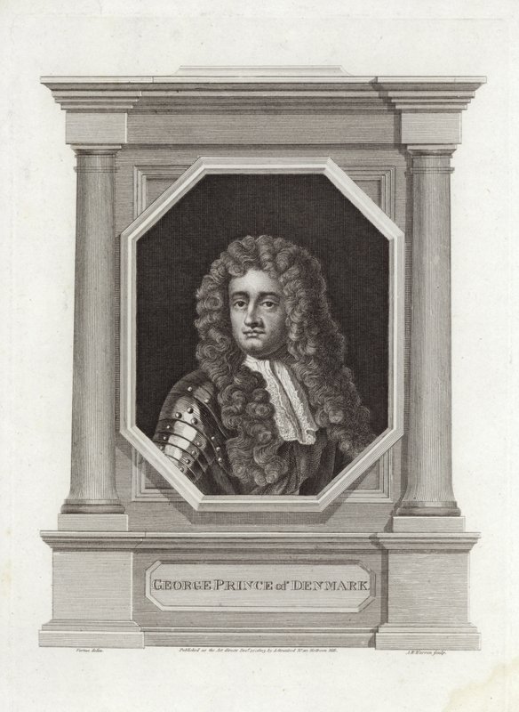 Prins George af Danmark af English School