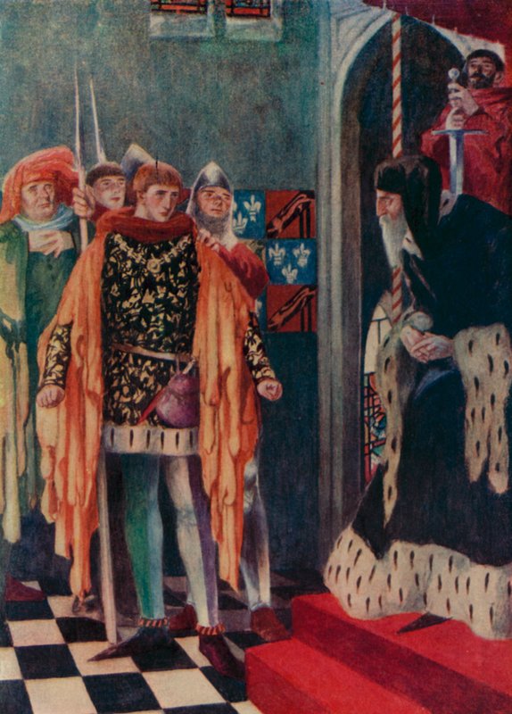Prince Henry and Judge Gascoignedani af English School