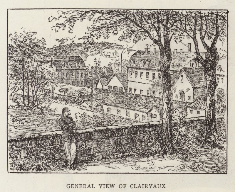 Prins Krapotkine ved Clairvaux (gravering) af English School
