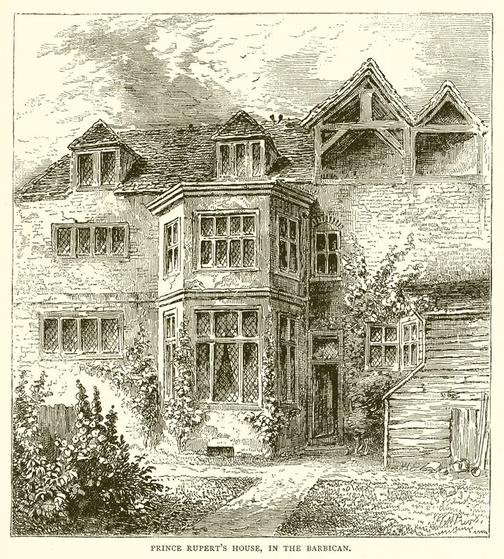 Prince Ruperts House, i Barbican af English School