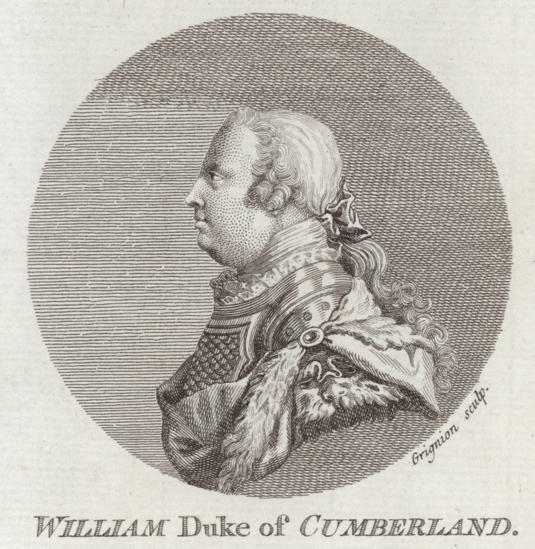 Prins William, hertug af Cumberland af English School