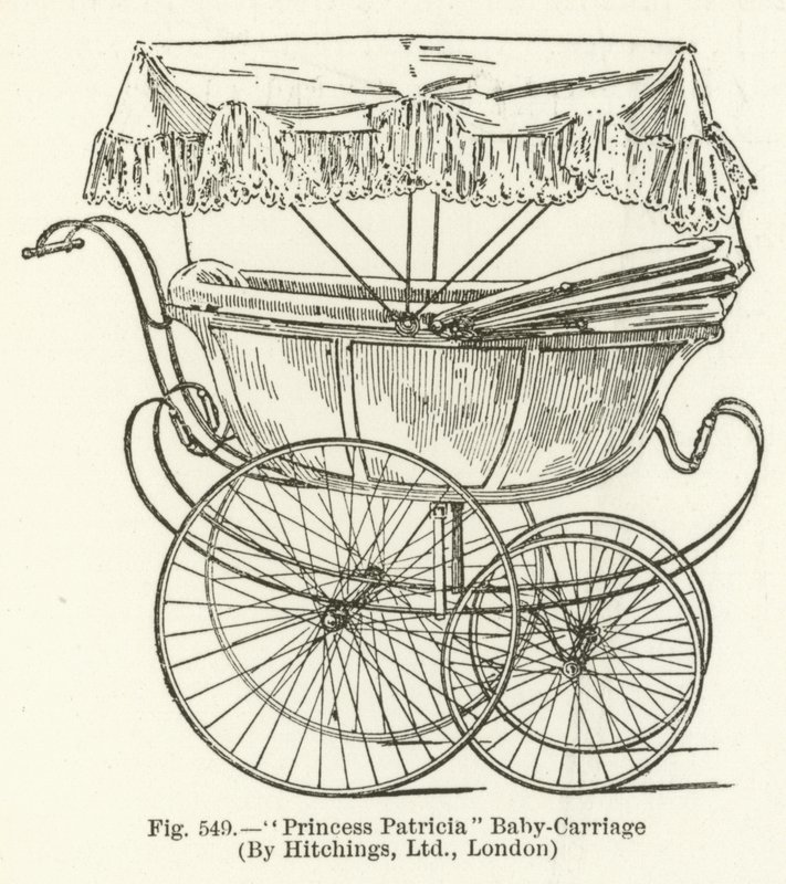 Prinsesse Patricia Baby-Carriage, af Hitchings, London af English School
