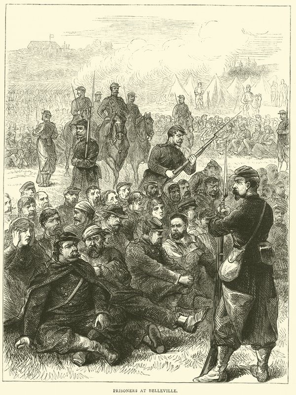 Fanger i Belleville, maj 1871 af English School