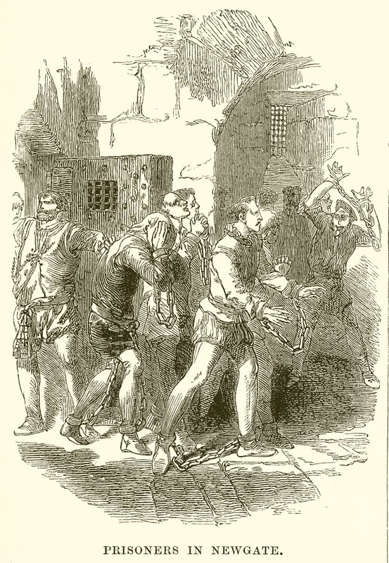 Fanger i Newgate af English School