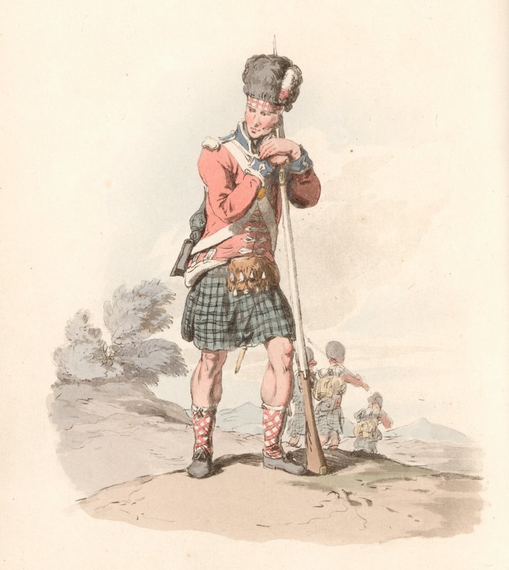 Menig ved 42. Regiment af English School