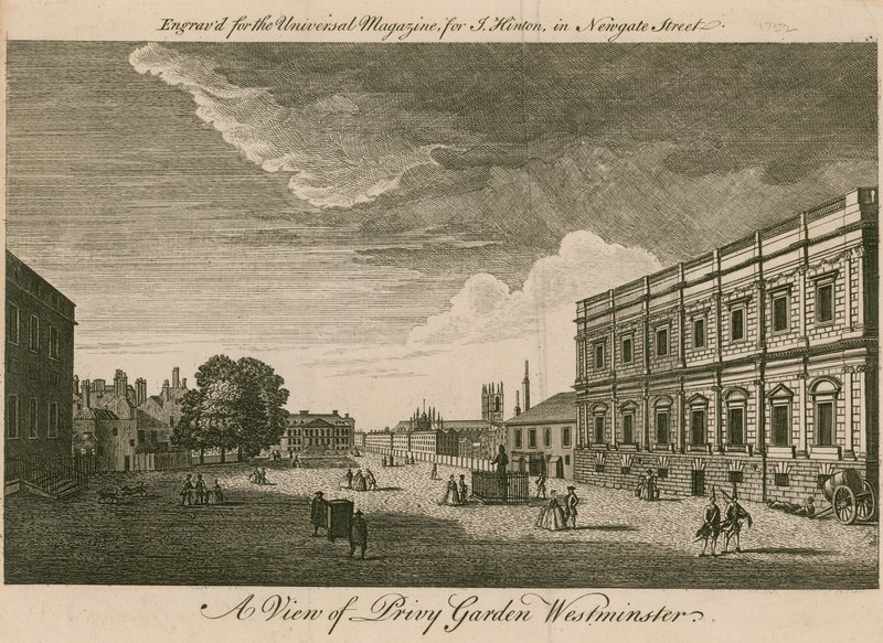 Privy Garden Westminster af English School