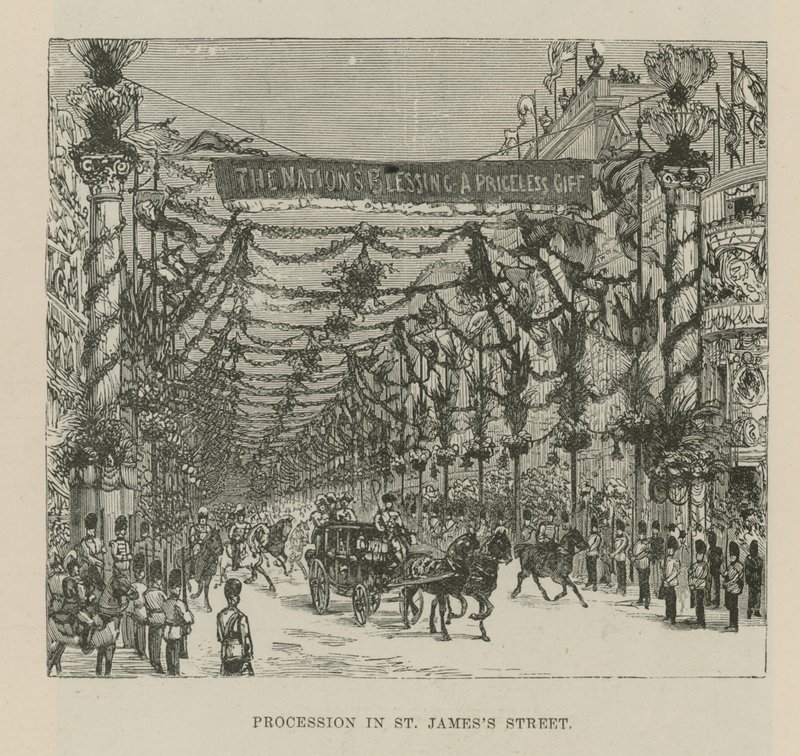 Procession i St James
