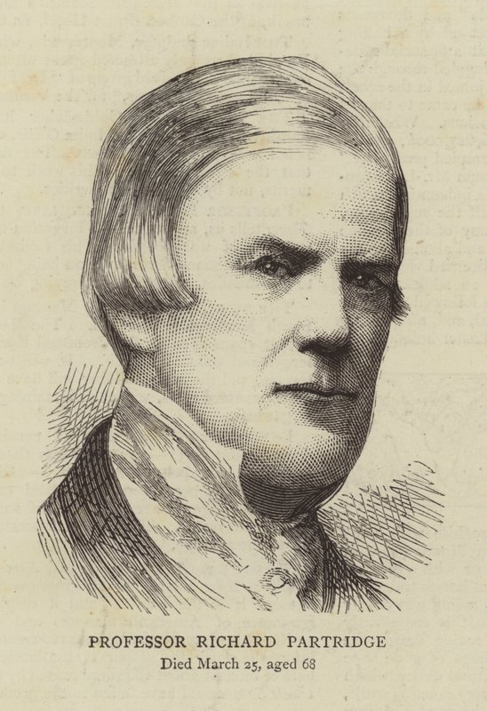 Professor Richard Partridge (gravering) af English School