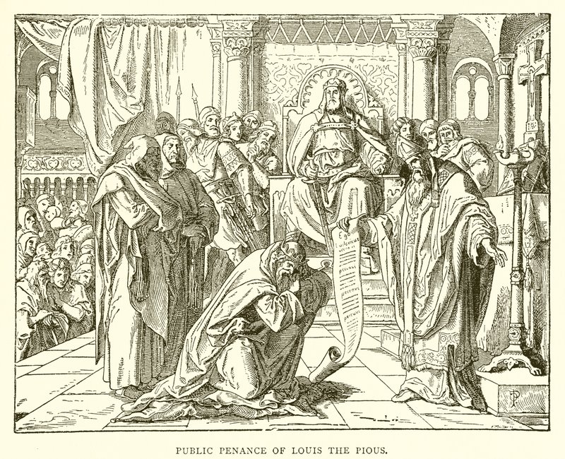 Ludvig den frommes offentlig bod af English School