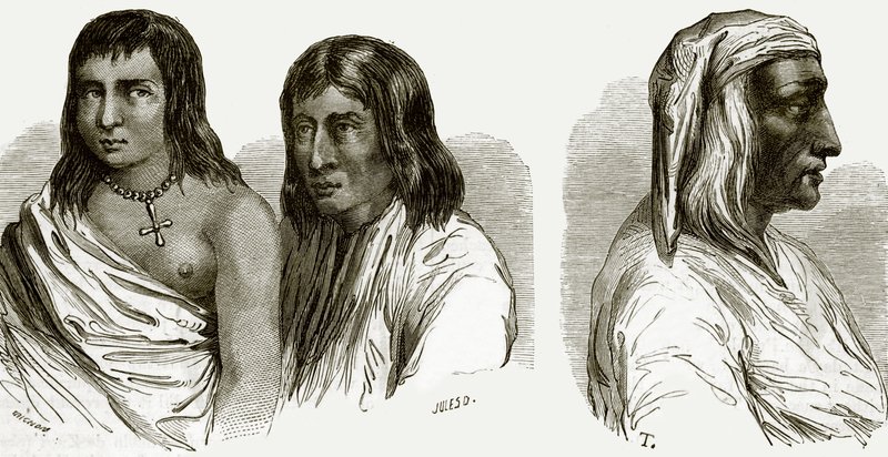 Pueblo eller byboende indianere og Alcalde of Santo Domingo af English School