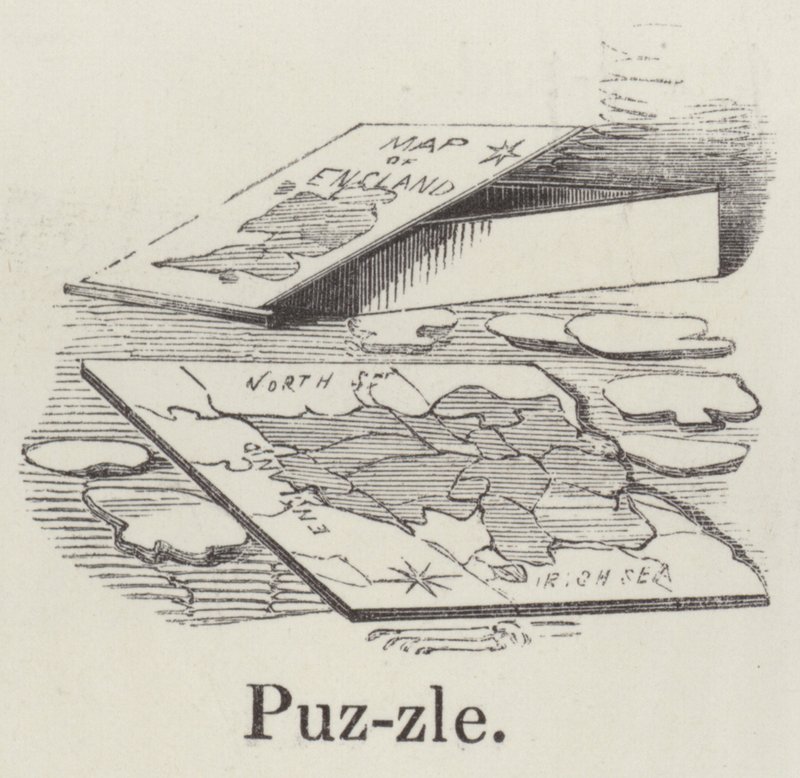Puslespil (gravering) af English School