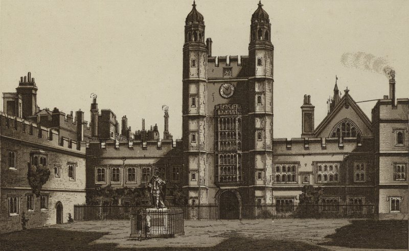 Quadrangle, Eton College (litho) af English School